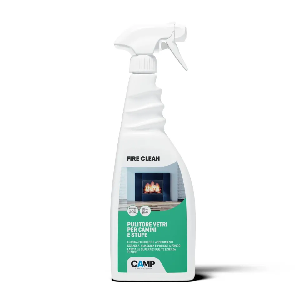 Camp Fire Clean pulitore vetro stufa trigger 750 ml