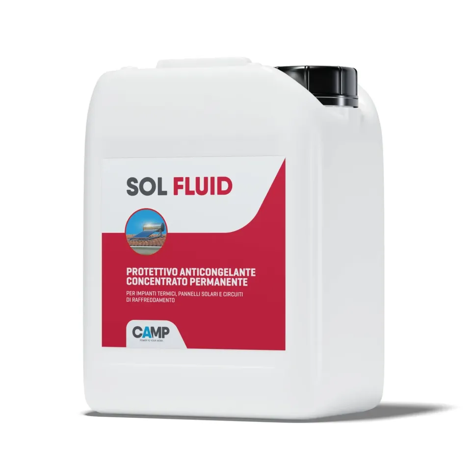 Camp Sol Fluid Concentrato antigelo solare tanica 5 kg glicole