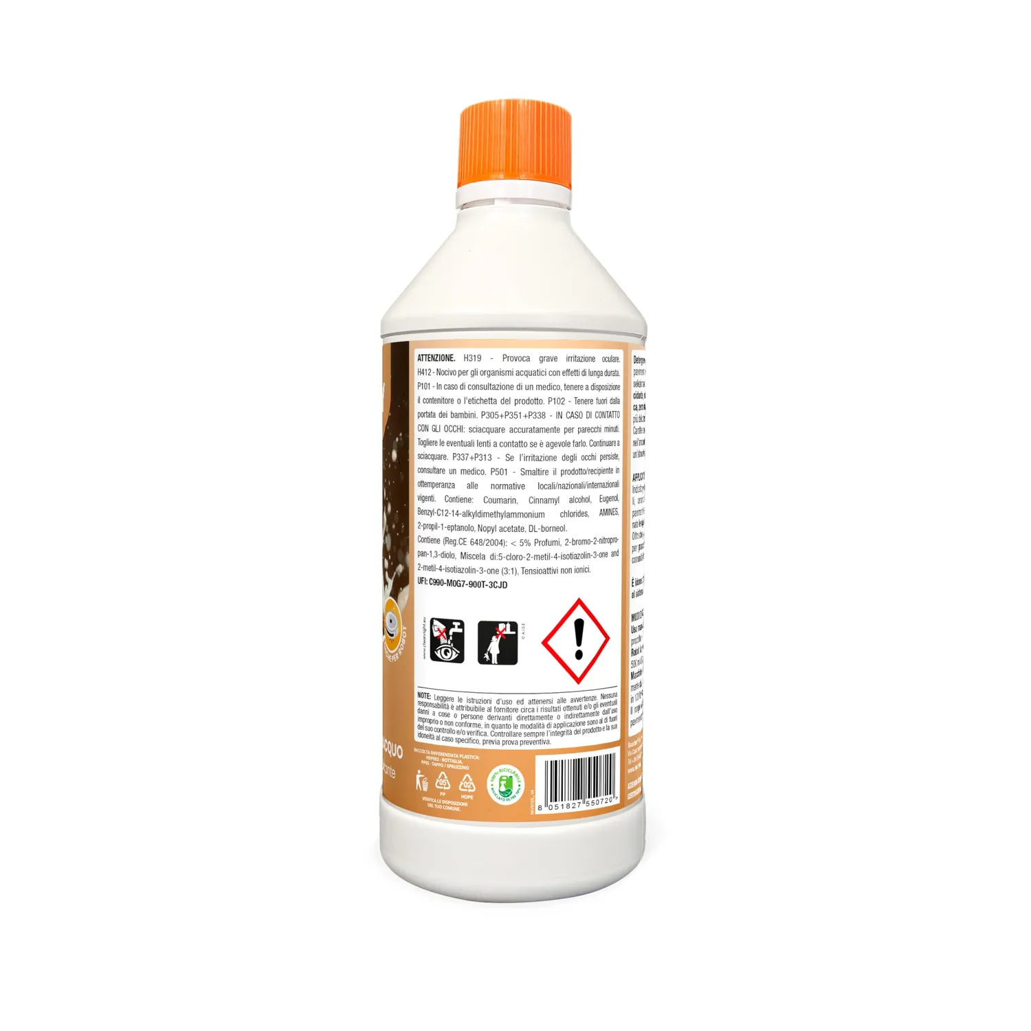 Bauchem Milk & Joy detergente pavimenti 750 ml mela verde