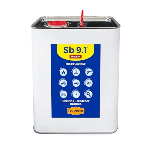 Bauchem SB 9.1 Sbloccante Lubrificante 5 Lt Multifunzione