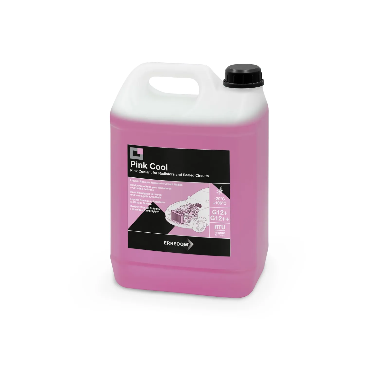Errecom Red Cool G12 liquido radiatore rosso 5 L -10°C