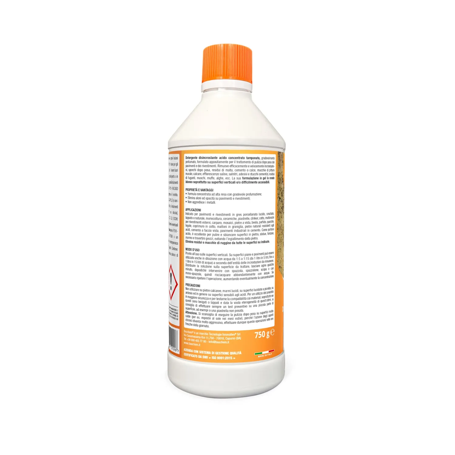 Bauchem Dekrust 100 Gel disincrostante dopo posa 750 g