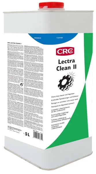 CRC Lectra Clean II sgrassatore solvente 2x5 L alto flash