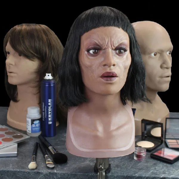 Neill's Materials Heads testa trucco FX anatomica