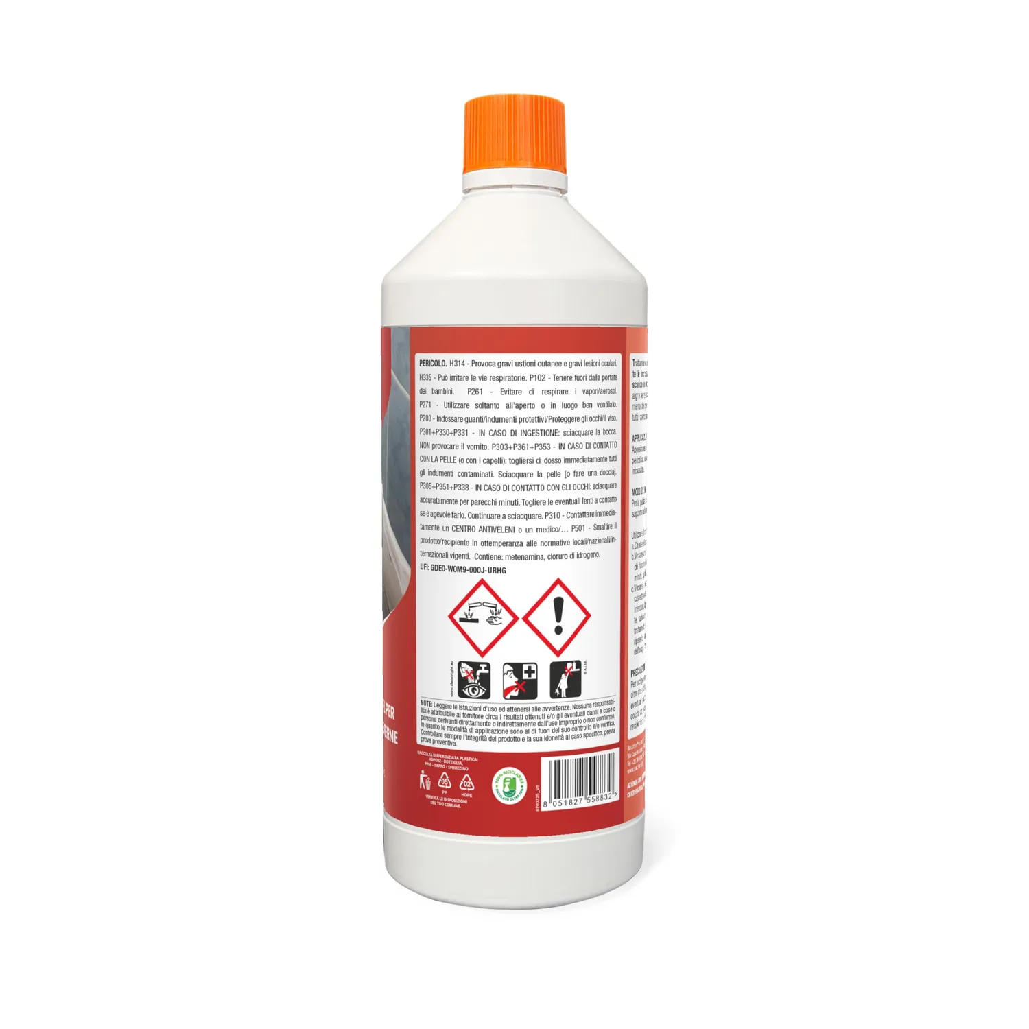 Bauchem Decal Cassetta Wc Disincrostante Anticalcare 1 Lt