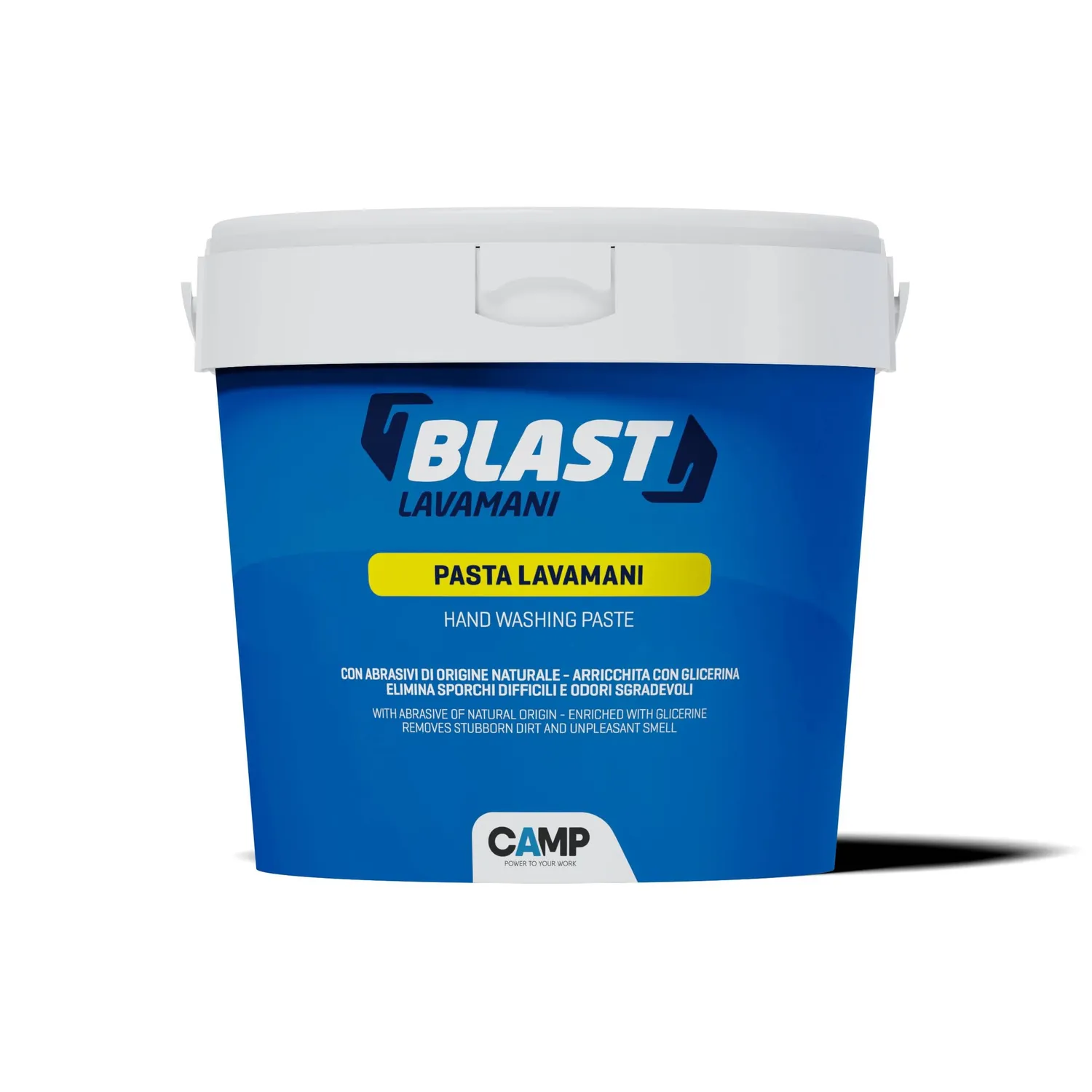 Camp Blast pasta lavamani barattolo 1 L al limone con glicerina