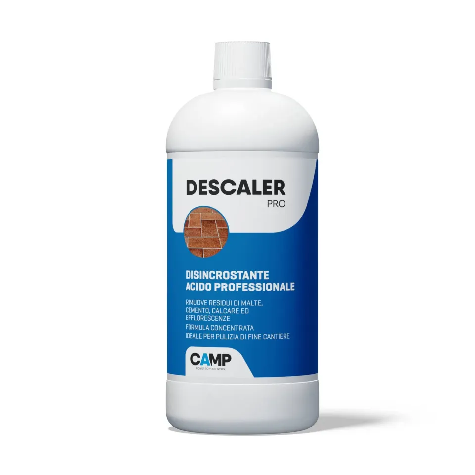 Camp Descaler Pro disincrostante acido 1 L cantiere