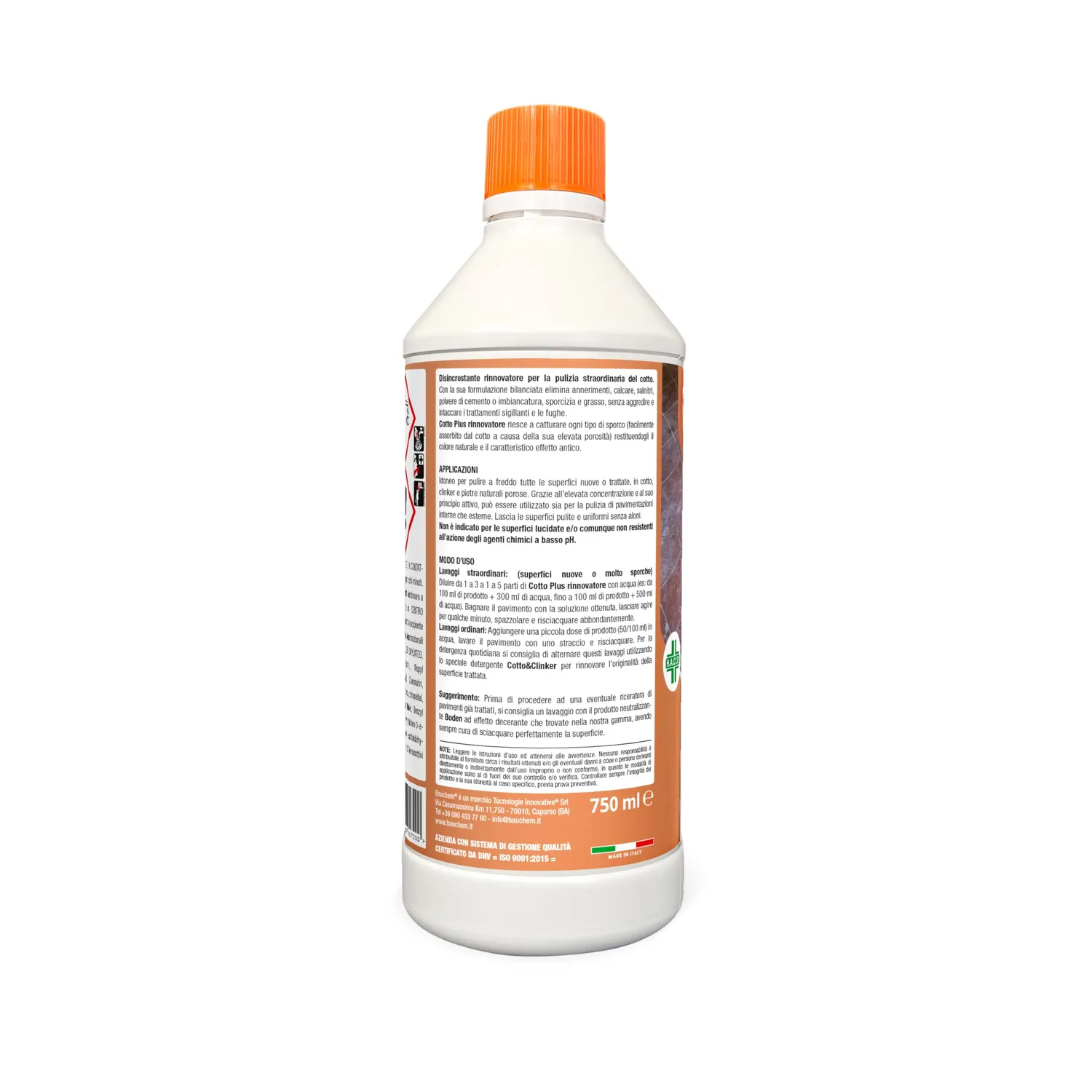 Bauchem Cotto Plus detergente disincrostante 750 ml cotto