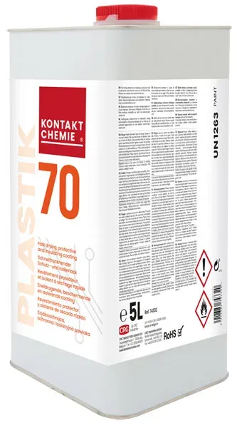 CRC Plastik 70 vernice protettiva 2x5L trasparente