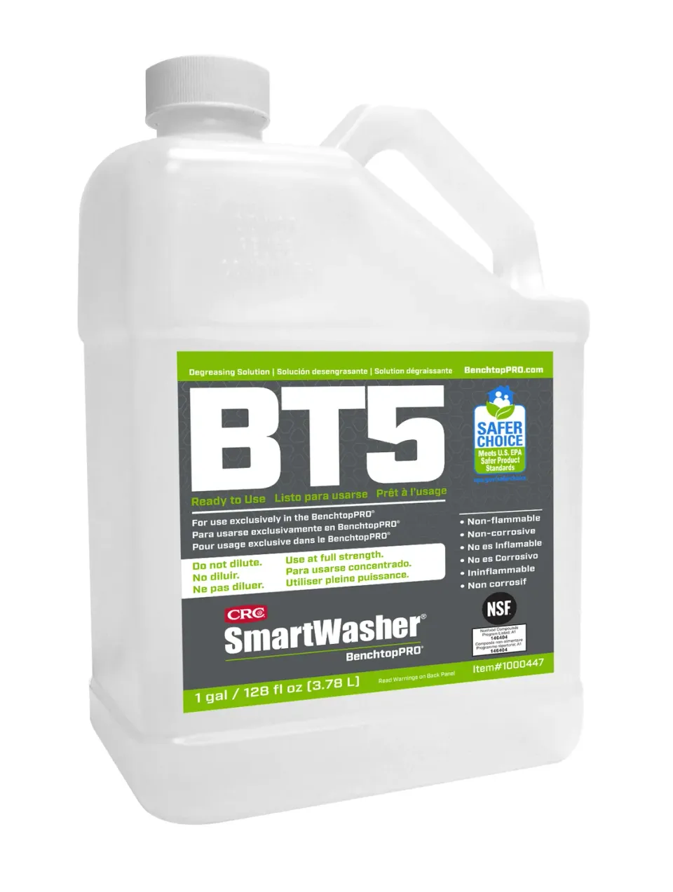 CRC SmartWasher BenchtopPRO BT5 liquido lavaggio 1x3,78L
