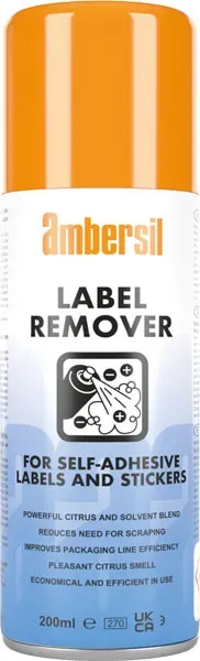 AMB Label Remover rimuovi etichette agrumi spray 12x200ml