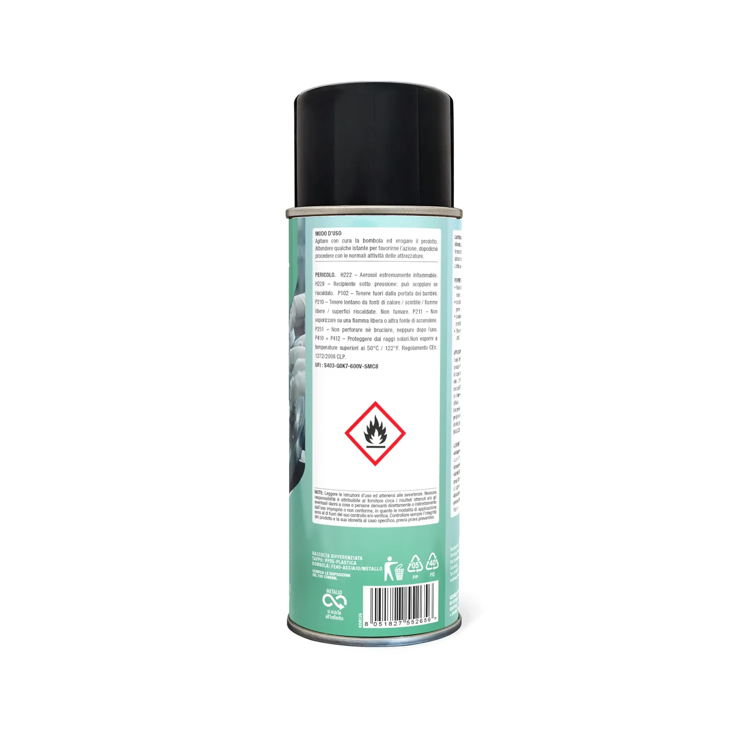 Bauchem Lubrosil FU olio siliconico spray 400 ml Haccp