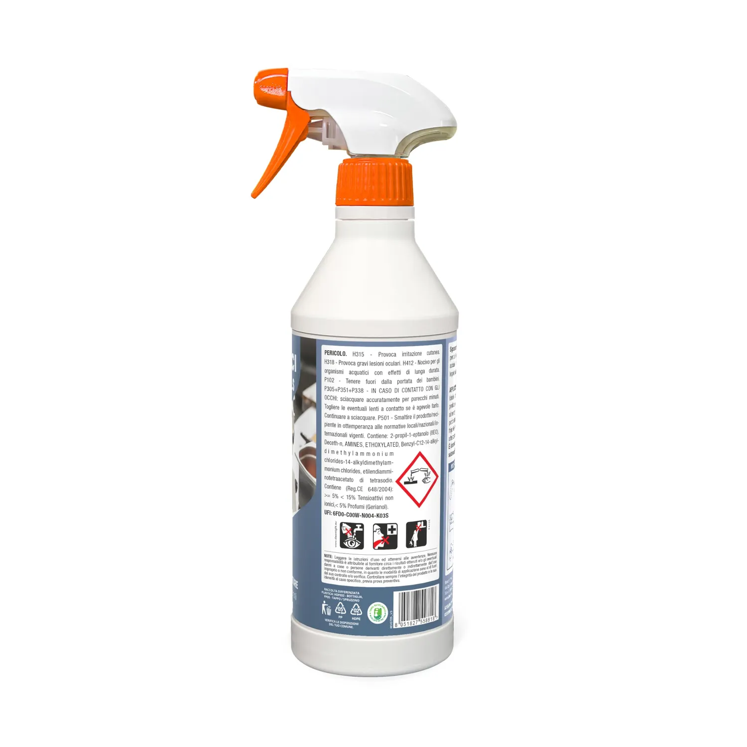 Bauchem sgrassatore affettatrici e kitchen tools 600 ml HACCP