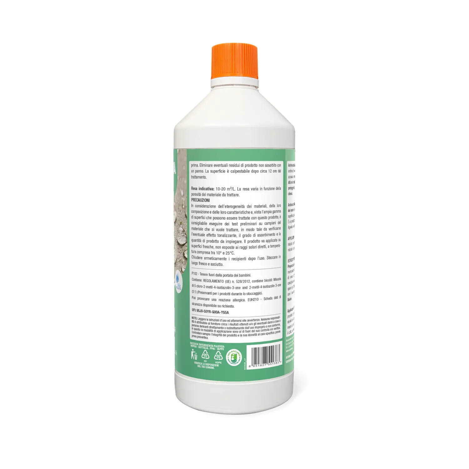 Bauchem Antimacchia Water protettivo effetto naturale 1 L