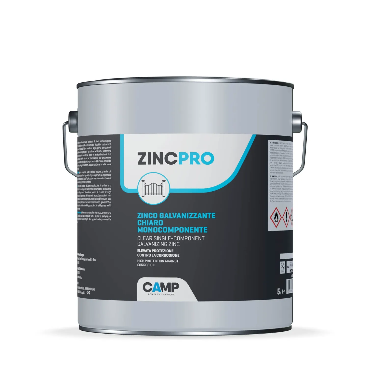 Camp Zinc Pro zinco protettivo latta 1 L alta temperatura