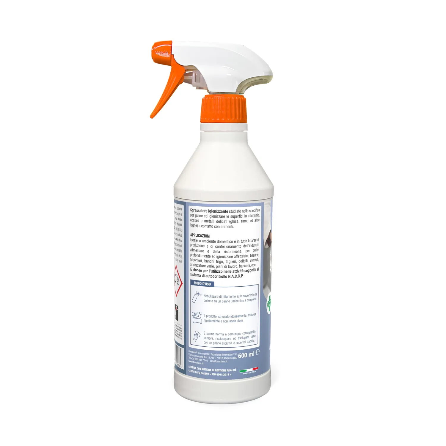 Bauchem sgrassatore affettatrici e kitchen tools 600 ml HACCP