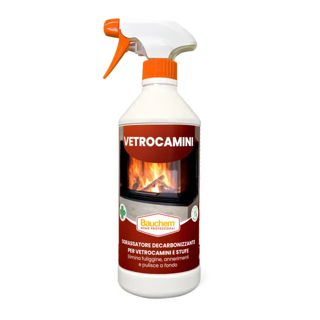 Bauchem Vetrocamini sgrassatore vetro stufa 750 ml