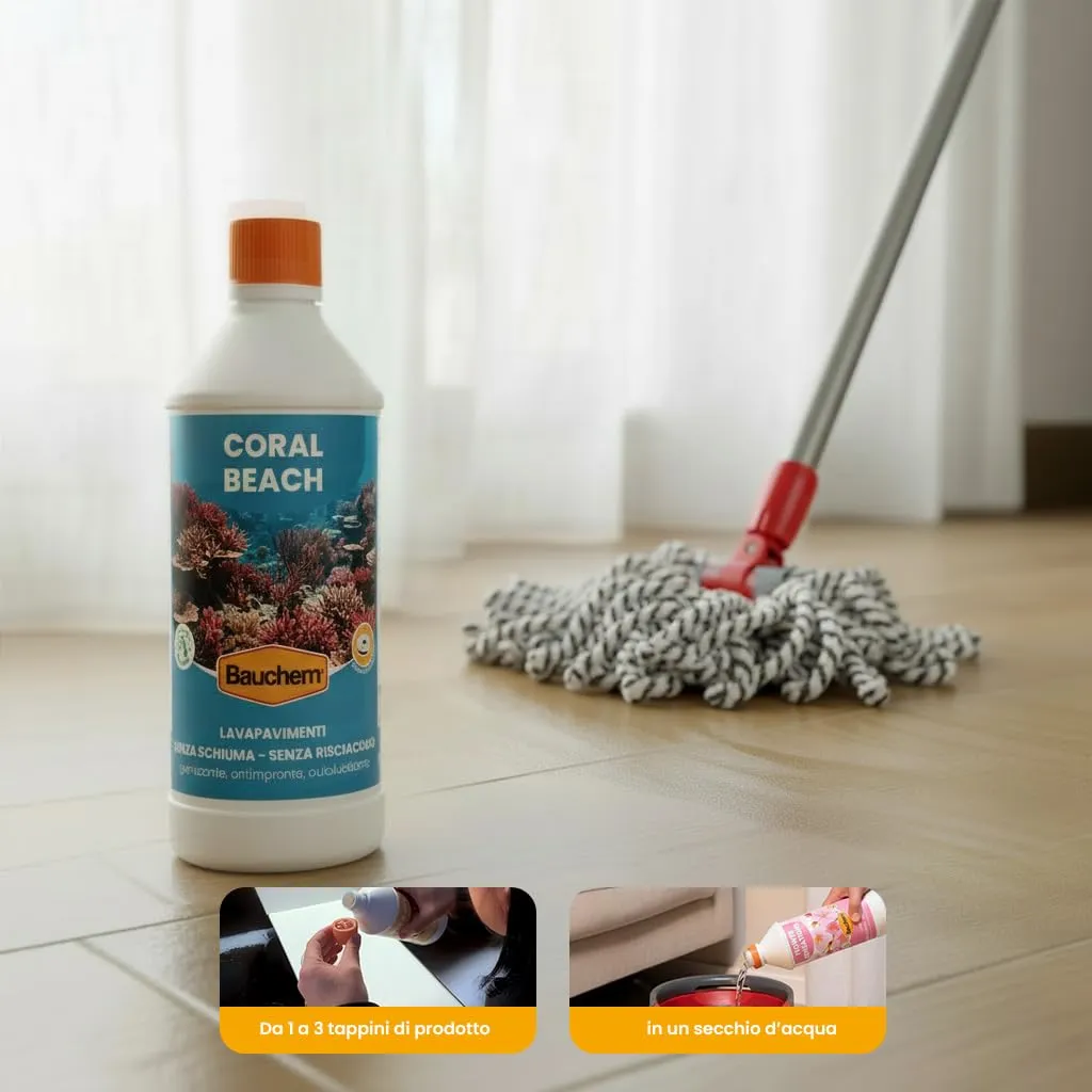 Bauchem Coral Beach Lavapavimenti Mela Verde 750 ml