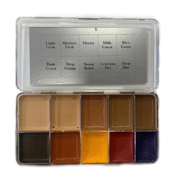 Neill's Materials Deeper Flesh Palette trucco waterproof