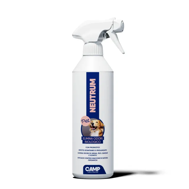 Camp Neutrum Pet elimina odori biologico spray trigger 500 ml probiotico