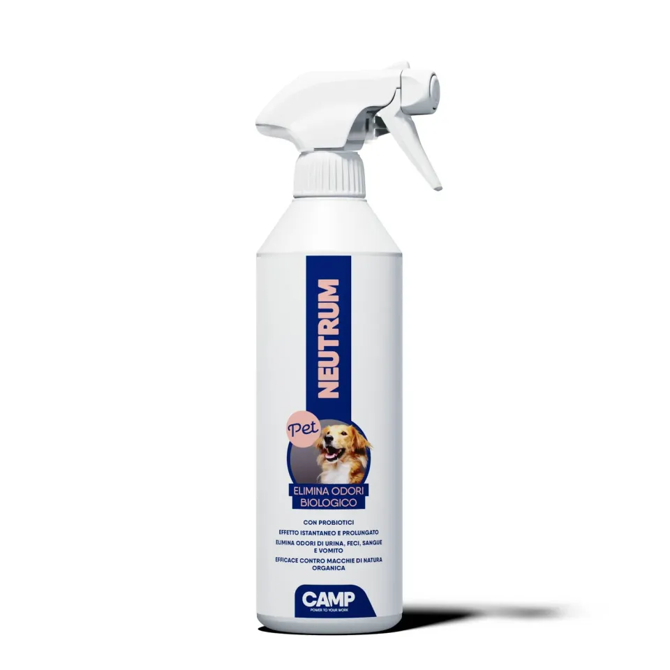 Camp Neutrum Pet elimina odori biologico spray trigger 500 ml probiotico