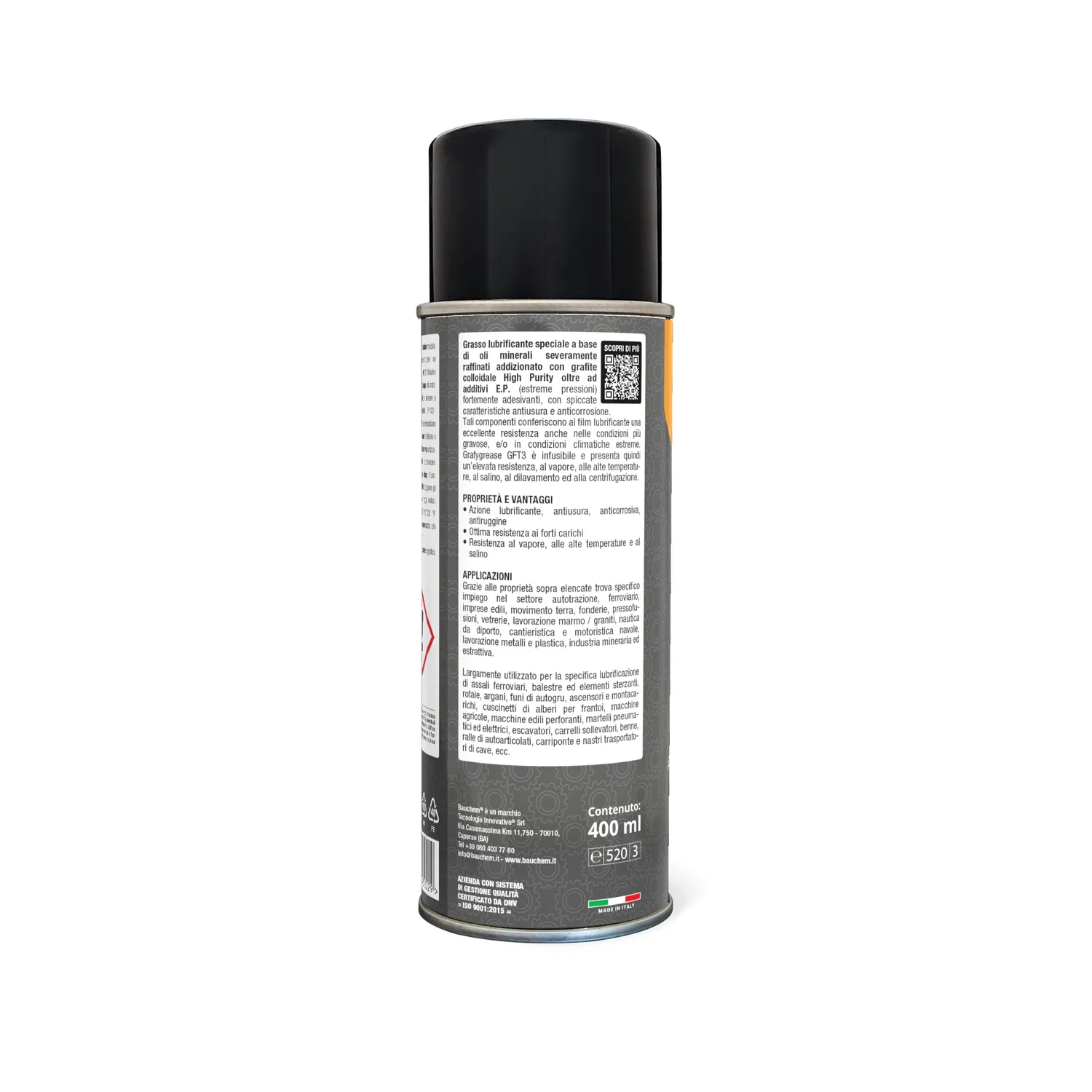 Bauchem Grafy Grease GFT3 grasso grafite spray 400 ml