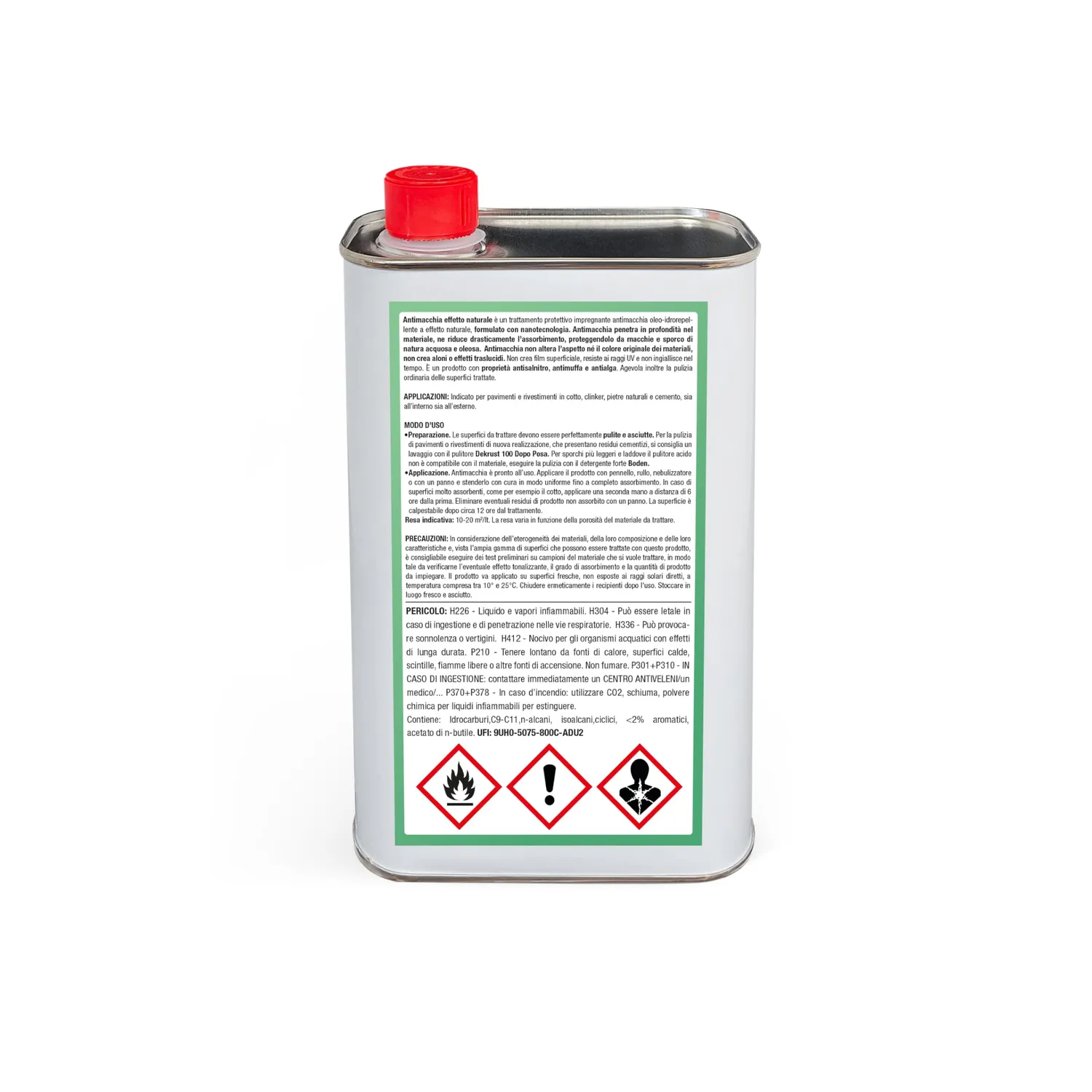 Bauchem Antimacchia protettivo effetto naturale 1 L solvente