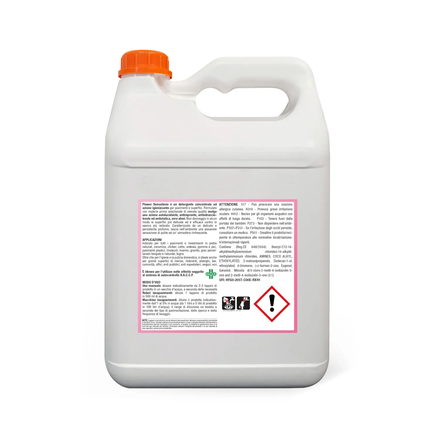 Bauchem Flower Sensations detergente pavimenti 5 L floreale