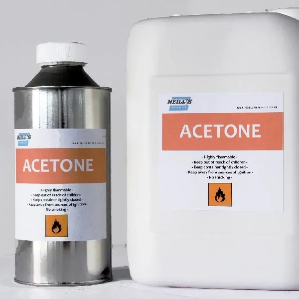 Neill's Materials Acetone solvente pulizia e sgrassaggio