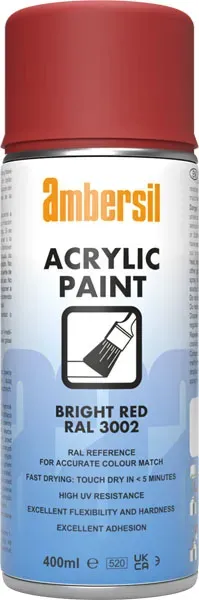CRC AMB Vernice Acrilica 3002 rosso carminio 6x400ml