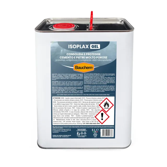Bauchem Isoplax Gel consolidante cemento 5 L idrorepellente