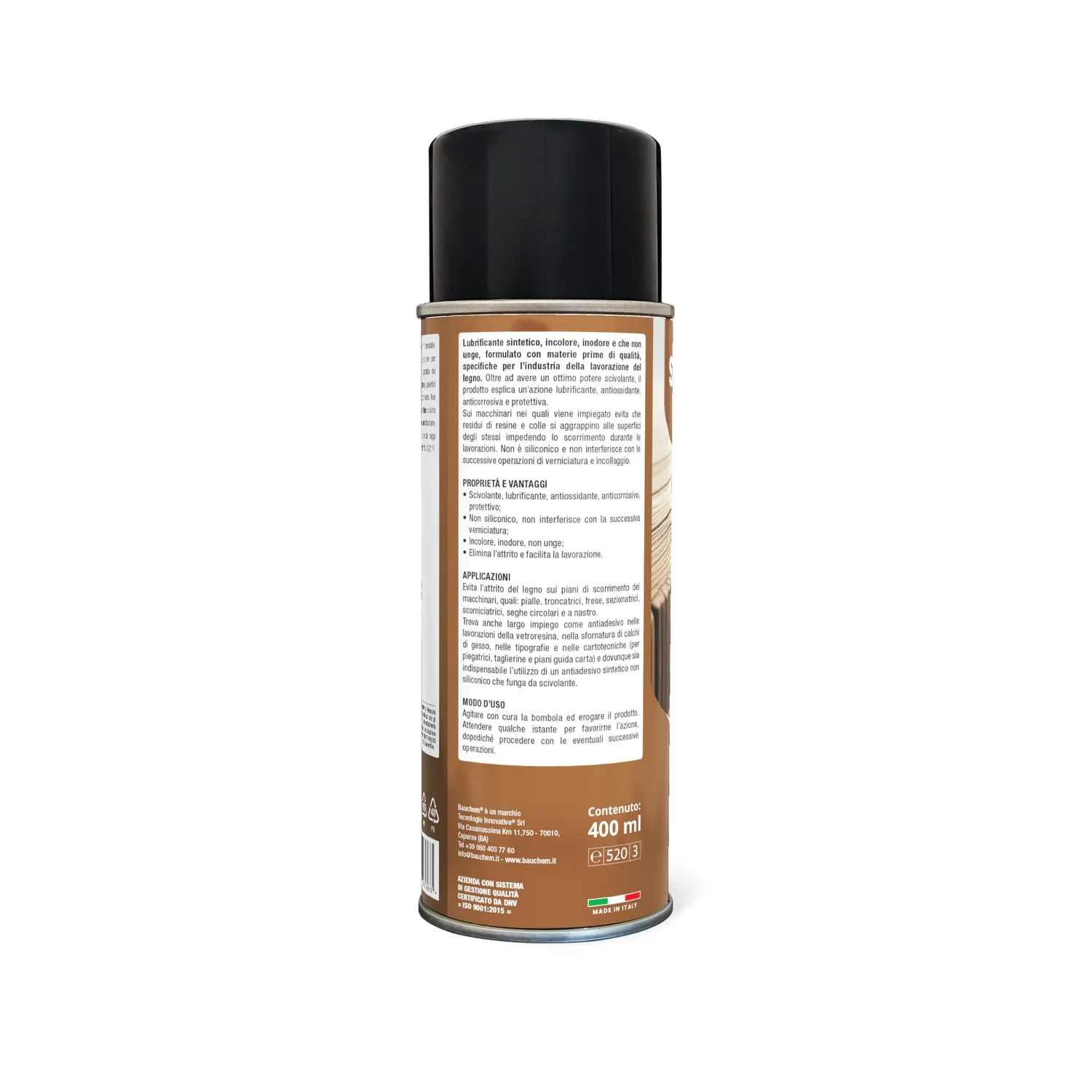 Bauchem Slive Wood scorrilegno spray 400 ml non siliconico