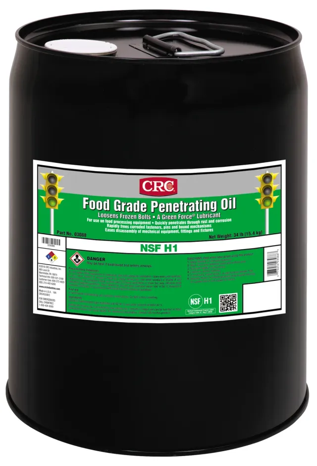 CRC Food Grade olio penetrante alimentare 18,9L