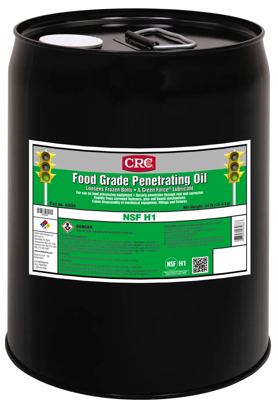 CRC Food Grade olio penetrante alimentare 18,9L