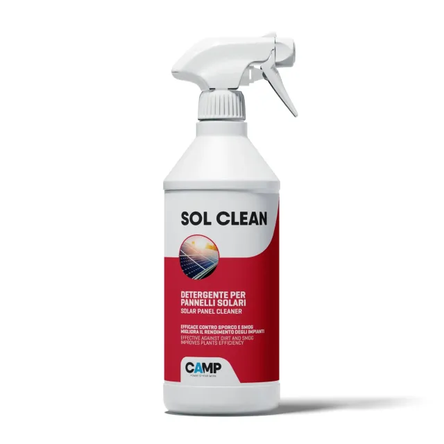 Camp Sol Clean detergente pannelli solari 750 ml antistatico