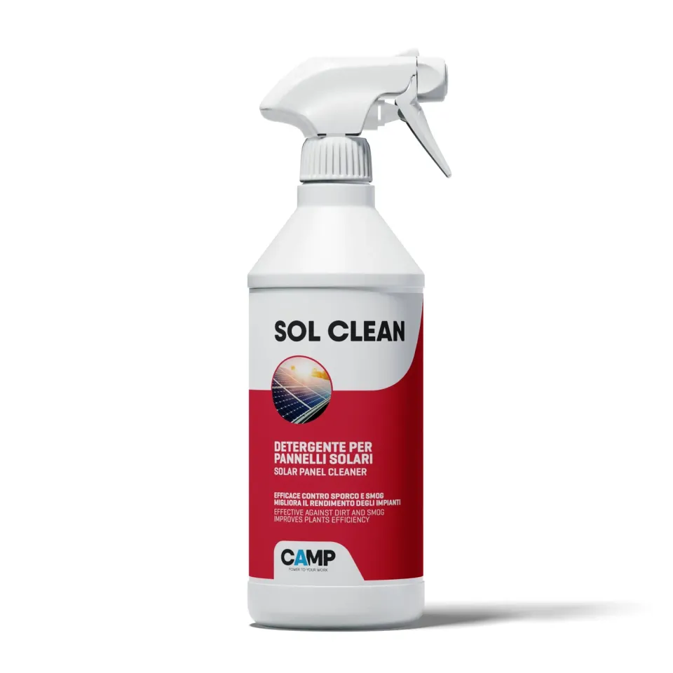 Camp Sol Clean detergente pannelli solari 750 ml antistatico
