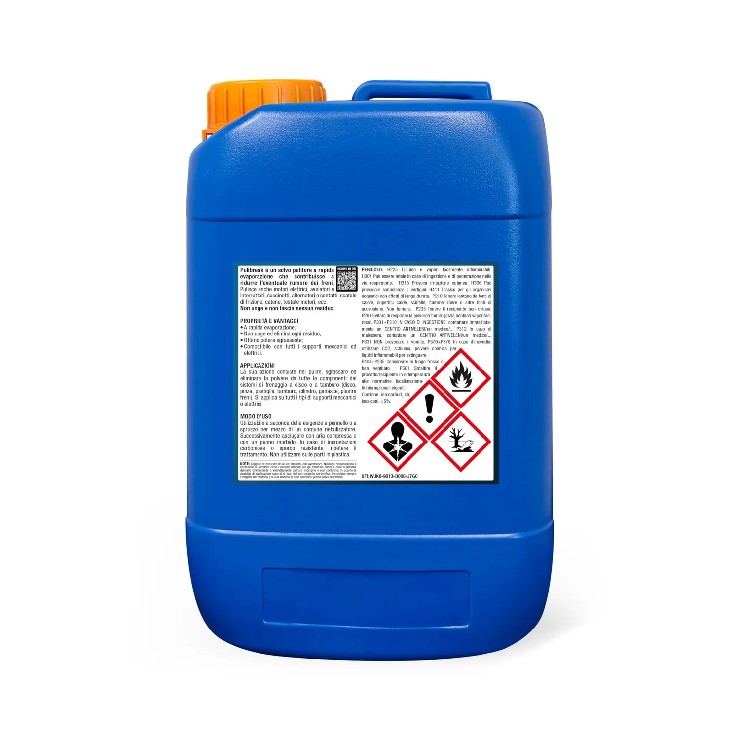 Bauchem Pulibreak pulitore freni 5 L rapida evaporazione