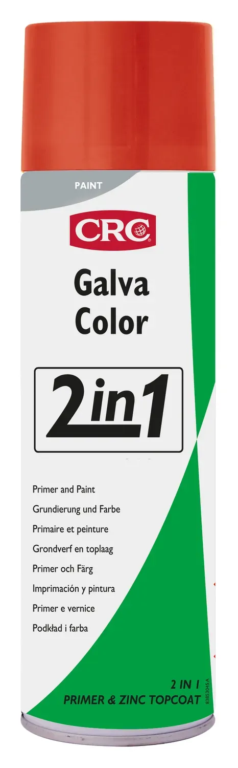 CRC Galvacolor 3000 vernice zinco 12x500ml rosso fiamma