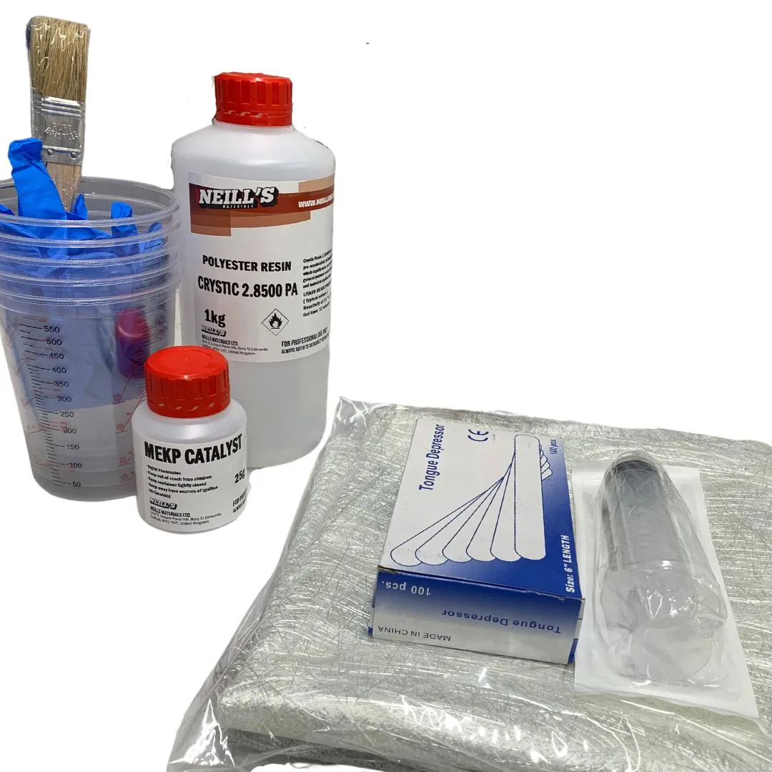 Neill's Materials Kit riparazione vetroresina poliestere