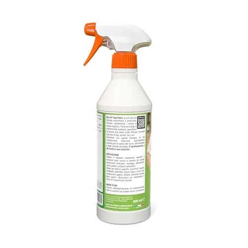 Bauchem Bio Pet elimina odori biologico spray animali 600 ml