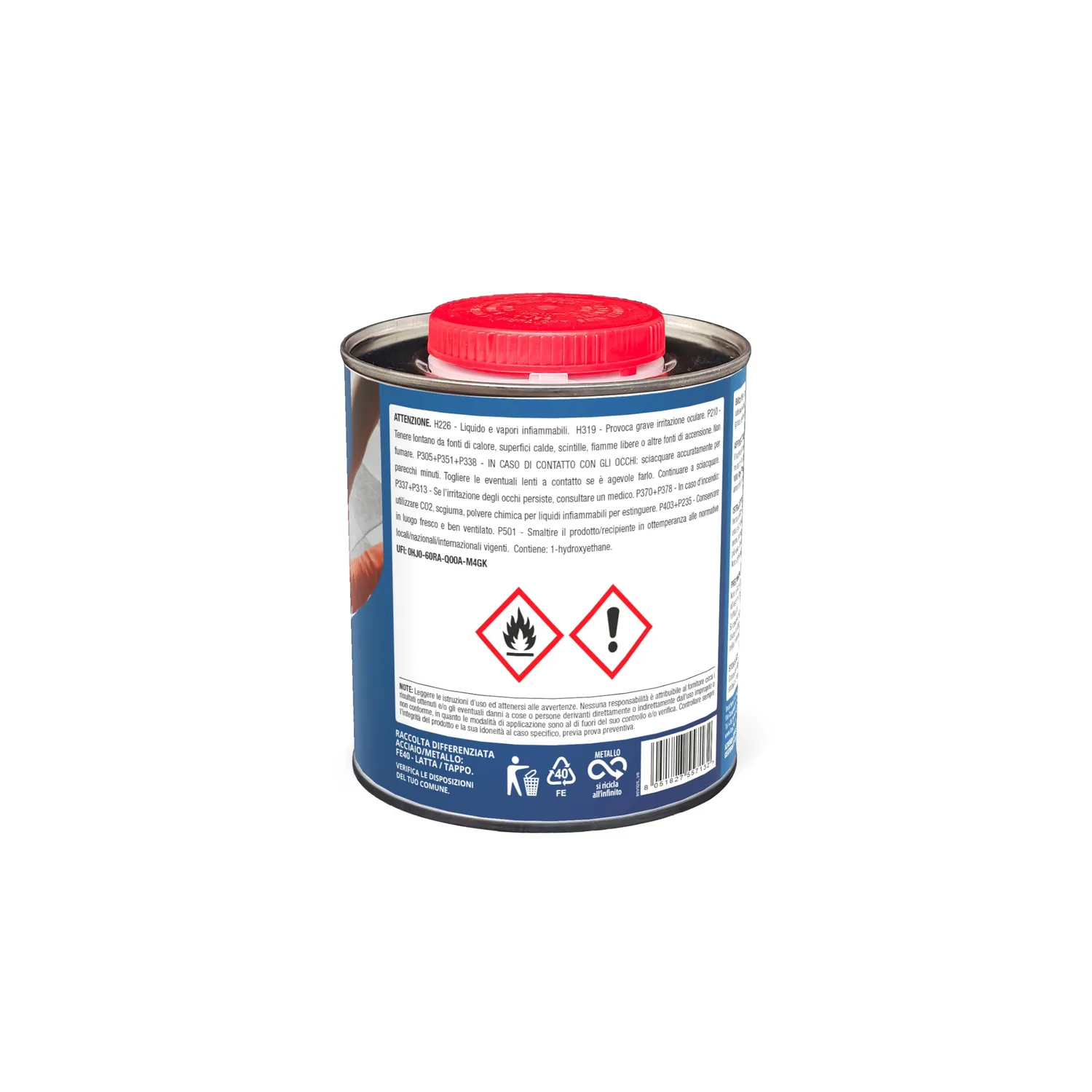 Bauchem Blitz Gel solvodetergente colla e adesivi 750 ml