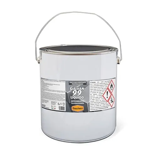 Bauchem Galvan 99 Zinco Galvanizzante Liquido 5 Lt 99%