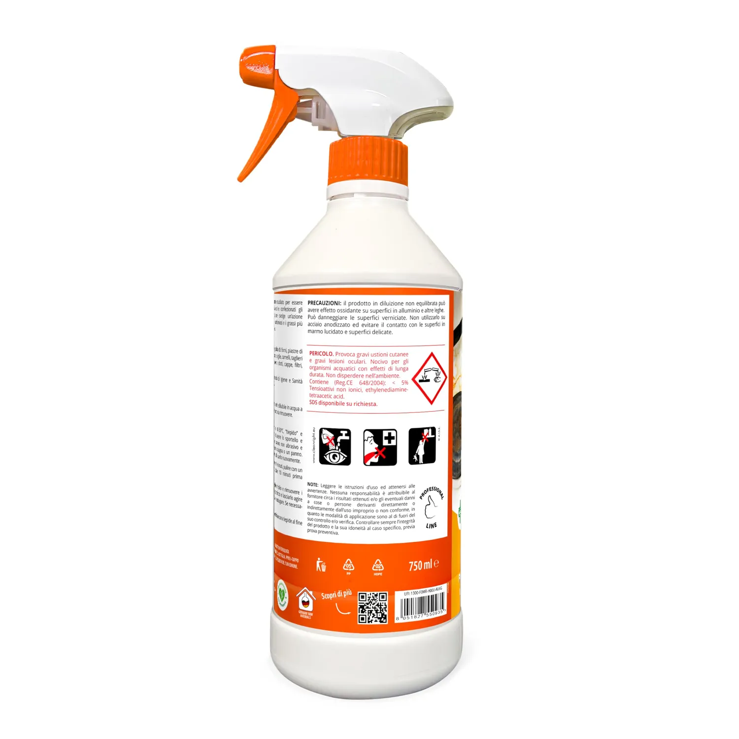 Bauchem Fornogrill sgrassante decarbonizzante 750 ml forno