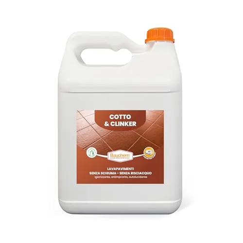 Bauchem Cotto & Clinker detergente pavimenti 5 L autolucidante