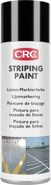 CRC Striping Paint vernice traccialinee nera 12x500 ml resistente