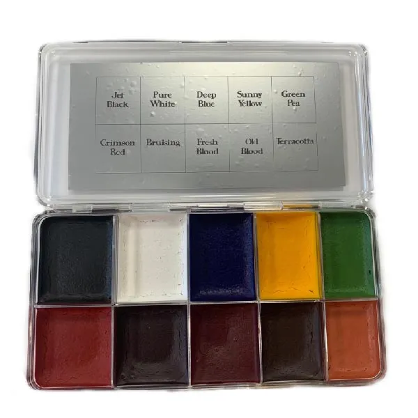 Neill's Materials FX Palette trucco 10 colori waterproof