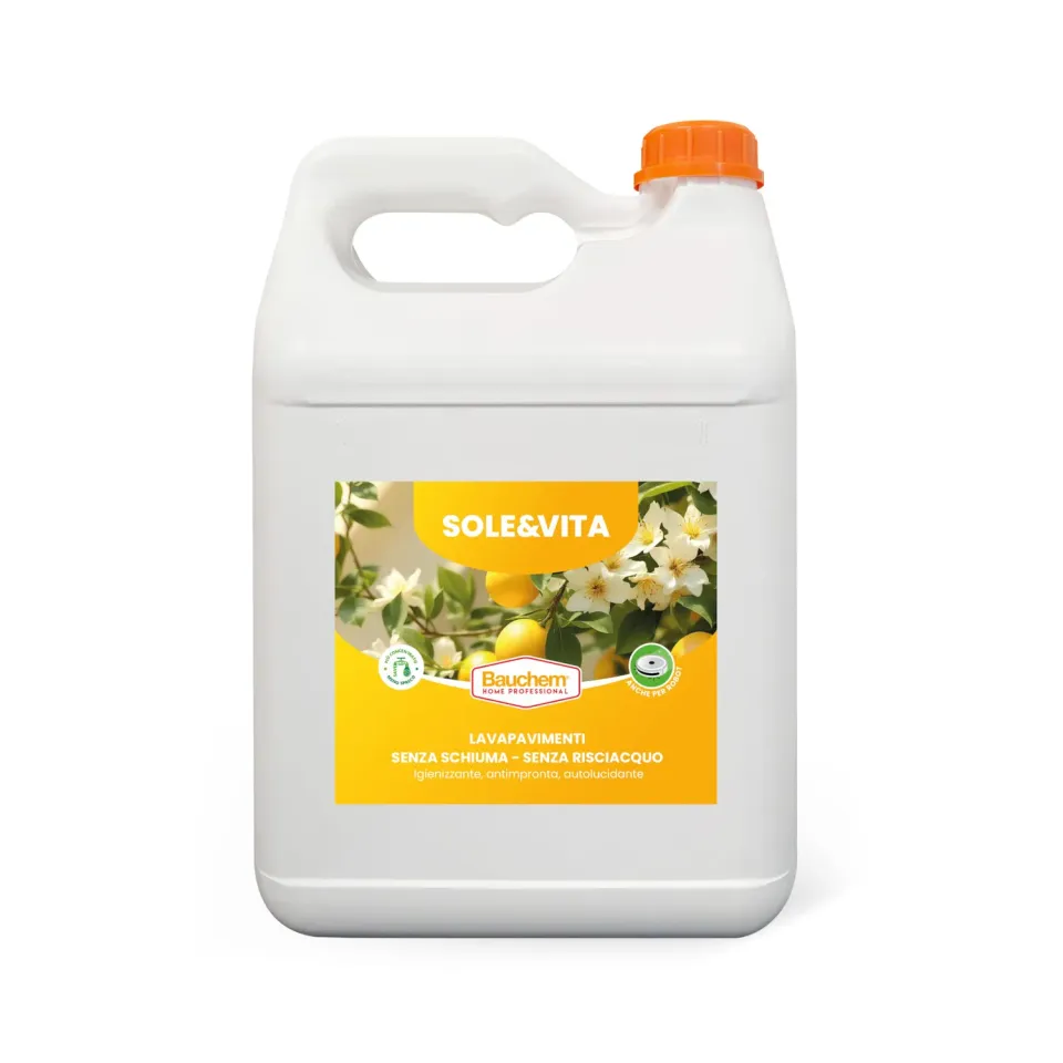 Bauchem Sole & Vita detergente pavimenti 5 L mela verde