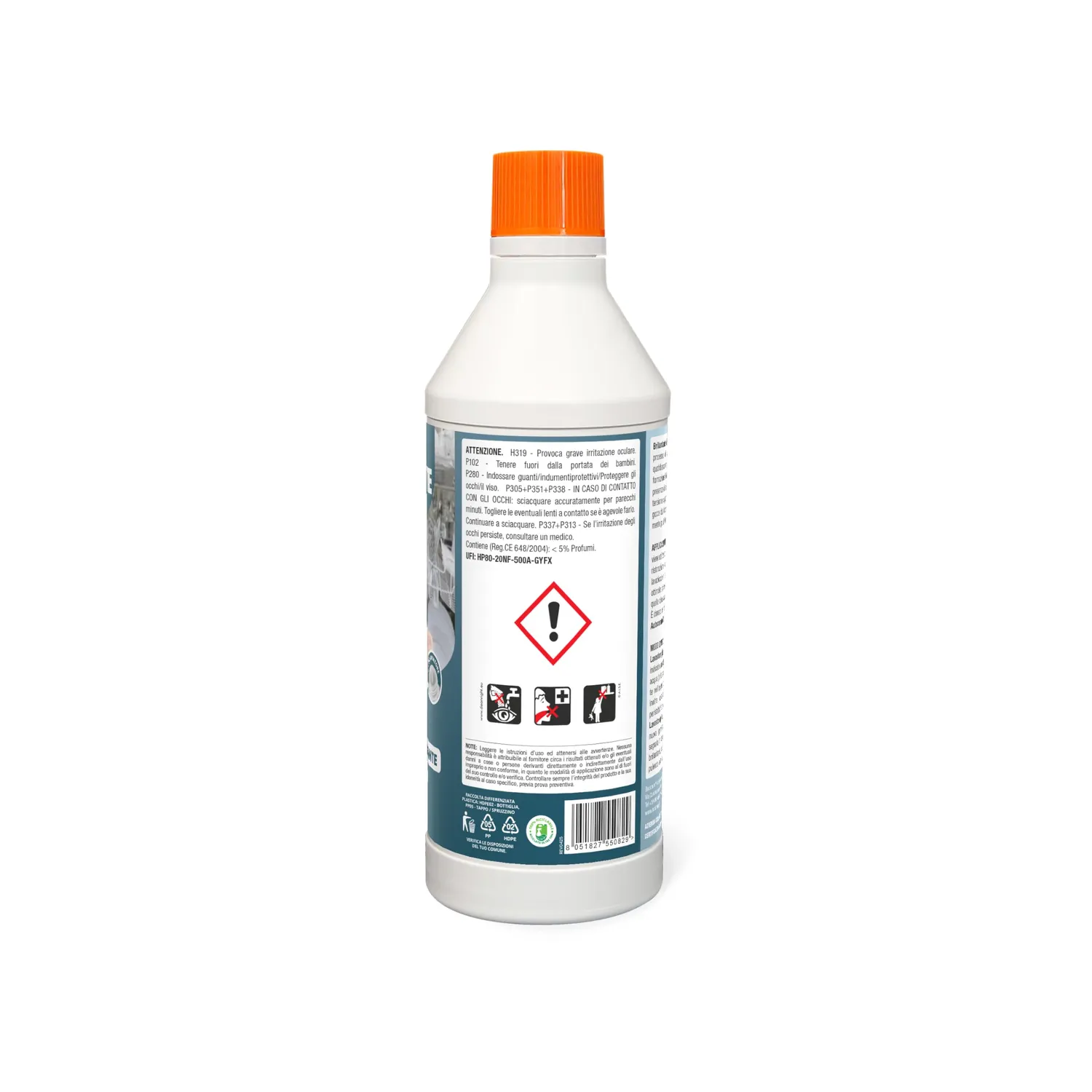 Bauchem brillantante lavastoviglie 600 ml auto asciugante