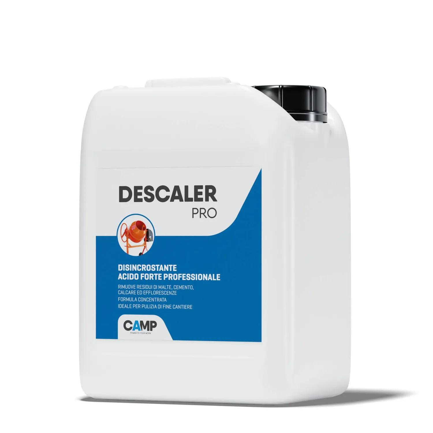 Camp Descaler Pro disincrostante acido 1 L cantiere
