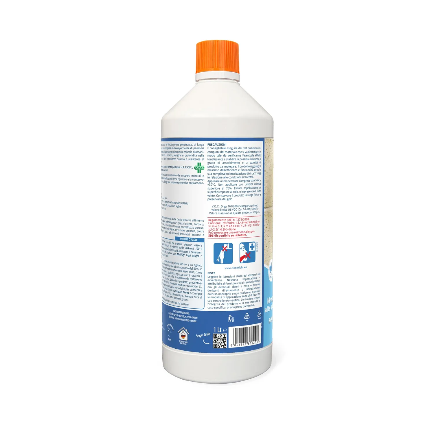 Bauchem Compact Stone consolidante idrorepellente 1 L pietra